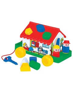 Развивающая игрушка Игровой дом в коробке Полесье