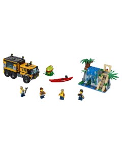 Конструктор City Jungle Explorers Передвижная лаборатория в джунглях 60160 Lego