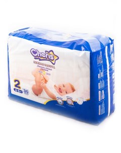 Подгузники для детей бумажные 4 8 кг 30 шт Cheris