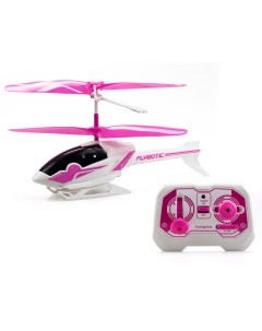 Радиоуправляемый вертолет 2 х канальный Эйр Пэнтер розовый 84564 Flybotic