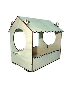 Конструктор деревянный Кормушка для птиц малая Древо игр