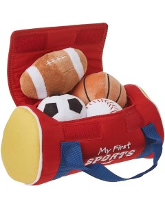 Плюшевая сумка с мячами My First Sports Bag Gund