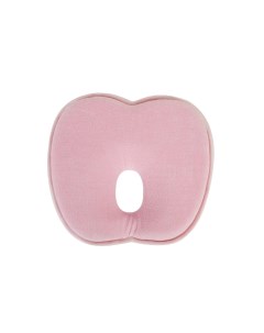 Ортопедическая подушка для новорожденных Бабочка эффект памяти 24х24х3см розовый Baby nice