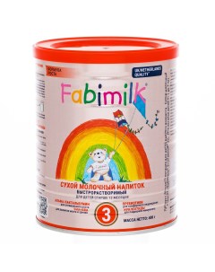 Молочная смесь 3 от 1 года до 3 лет 400 гр Fabimilk