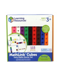 Набор Соединяющиеся кубики с карточками Learning resources