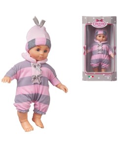 Кукла Bambina Bebe Пупс в полосатом костюмчике 20 см BD1651 M37 w 1 Dimian