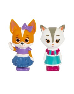 Игровой набор Мия и Алиса пластизоль Кошечки-собачки
