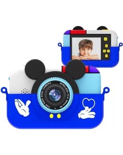 Детский фотоаппарат Микки Маус синий Goodstore24