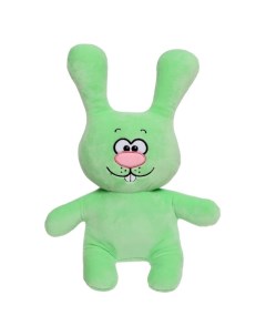 Мягкая игрушка Кролик Счастливчик цвет зеленый 20 см Прима тойс