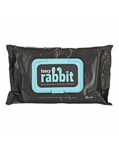 Влажные салфетки с пребиотиками 25 шт Fancy rabbit