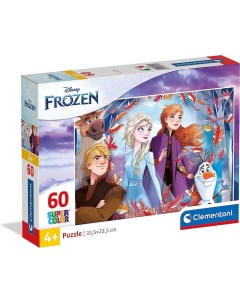 Пазл 60 Disney Frozen Холодное сердце 2 26058 Clementoni