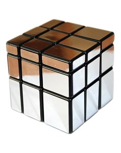 Головоломка Зеркальный кубик серебряного цвета Nobrand