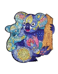 Пазл Умиротворенные коалы PW004 31x31 см от Цветной мир