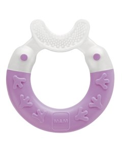 Прорезыватель для зубов Bite Brush цв фиолетовый 3м Mam