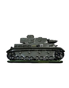 Фигурка 2 029 окрашеная фигура Танк Т IV Вермахт Солдатики ура