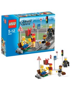 Конструктор City Коллекция минифигур Город 8401 Lego