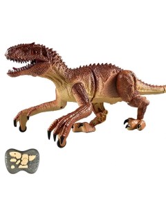 Радиоуправляемый робот коричневый динозавр Raptor Индоминус Рекс 3701 2A Cs toys