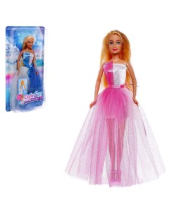Кукла модель Анна в платье цвет розовый Defa lucy