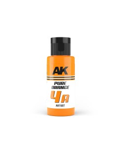 Краска Dual Exo 4A Чистый оранжевый 60 мл AK1507 Ak interactive