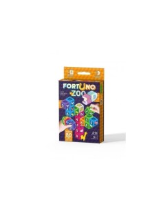 Настольная игра ФортУно 3D Зоопарк G F3D 02 01 Danko toys