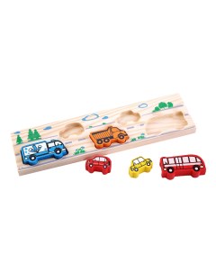 Деревянная игрушка для малышей Транспорт Томик