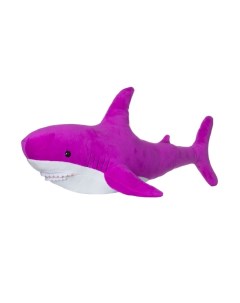 Мягкая игрушка подушка Акула фиолетовая 50 см Malvina