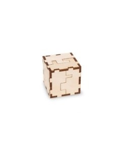Конструктор головоломка Cube 3D puzzle из дерева Eco wood art