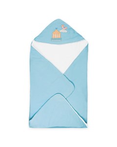 Одеяло конверт BF BLNT 38 Слоник голубое 90х90 см Baby fox