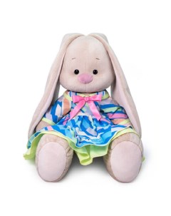 Мягкая игрушка Зайка Ми в платье 34см Budi basa