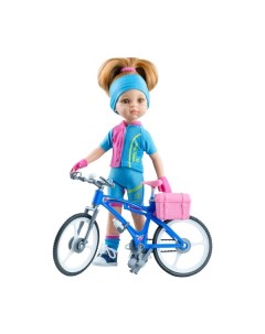 Кукла Даша велосипедистка 32 см Paola reina