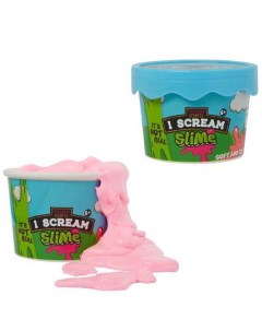 Слайм I Scream Slime Мороженное розовый Junfa toys