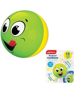 Развивающая игрушка Cмайлик веселый Зеленый Азбукварик