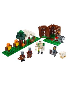 Конструктор Minecraft 21159 Аванпост разбойников Lego