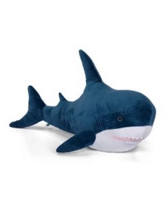 Мягкая игрушка Акула синий 100 см Тутси