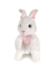 Мягкая игрушка Кролик белый 24 см Maxi life