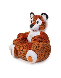 Кресло мягкое Тигруша оранжевый Тутси