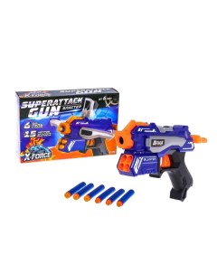 Бластер игрушечный Superattack Gun X-force