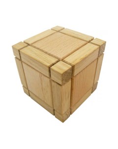 Деревянная головоломка Куб Катлера из 3 х элементов Планета головоломок