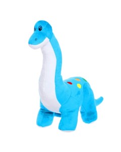 Мягкая игрушка Динозавр Деймос цвет синий 33 см Прима тойс