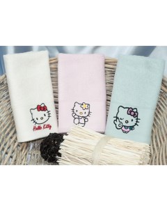 Полотенце 8323 02 Merzuka Babies Hello Kitty 3 шт Camomilla