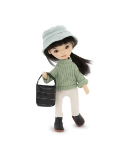 Мягкая кукла Lilu В зеленом свитере 32 см серия Весна Orange toys