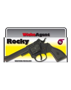 Пистолет игрушечный Rocky 100 зарядные Gun Western 192mm упаковка короб Sohni-wicke