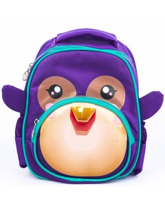 Рюкзак детский Пингвин GK0067 фиолетовый Baziator