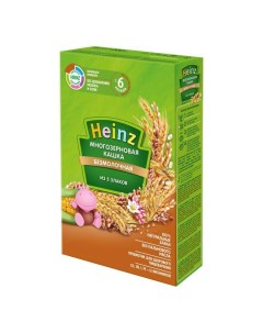 Каша безмолочная многозерновая из пяти злаков с 5 месяцев 180 г Heinz