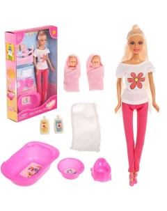 Кукла модель Лидия с малышами и аксессуарами МИКС Defa lucy