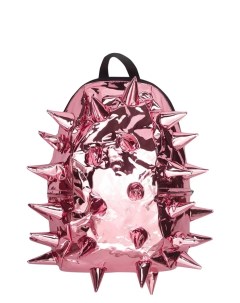 Рюкзак Shiny Spikes XL 44 см цвет розовый зеркальный размер XL 44х36х20 Maxitup