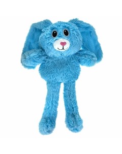 Мягкая игрушка Заяц Потягун голубой 80 см вытягиваются уши лапы 1toy