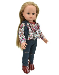 Кукла Нэни блондинка в джинсах 33 см 33007 Lamagik