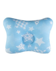 Ортопедическая подушка детская Малютка 27 24 голубой М648 Bio-textiles