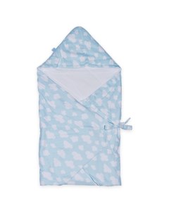 Одеяло конверт Облака осеннее цвет голубой 90х90 см Baby fox